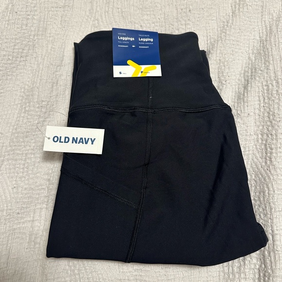 Old Navy Black High-Waisted Leggings - Picture 2 of 2